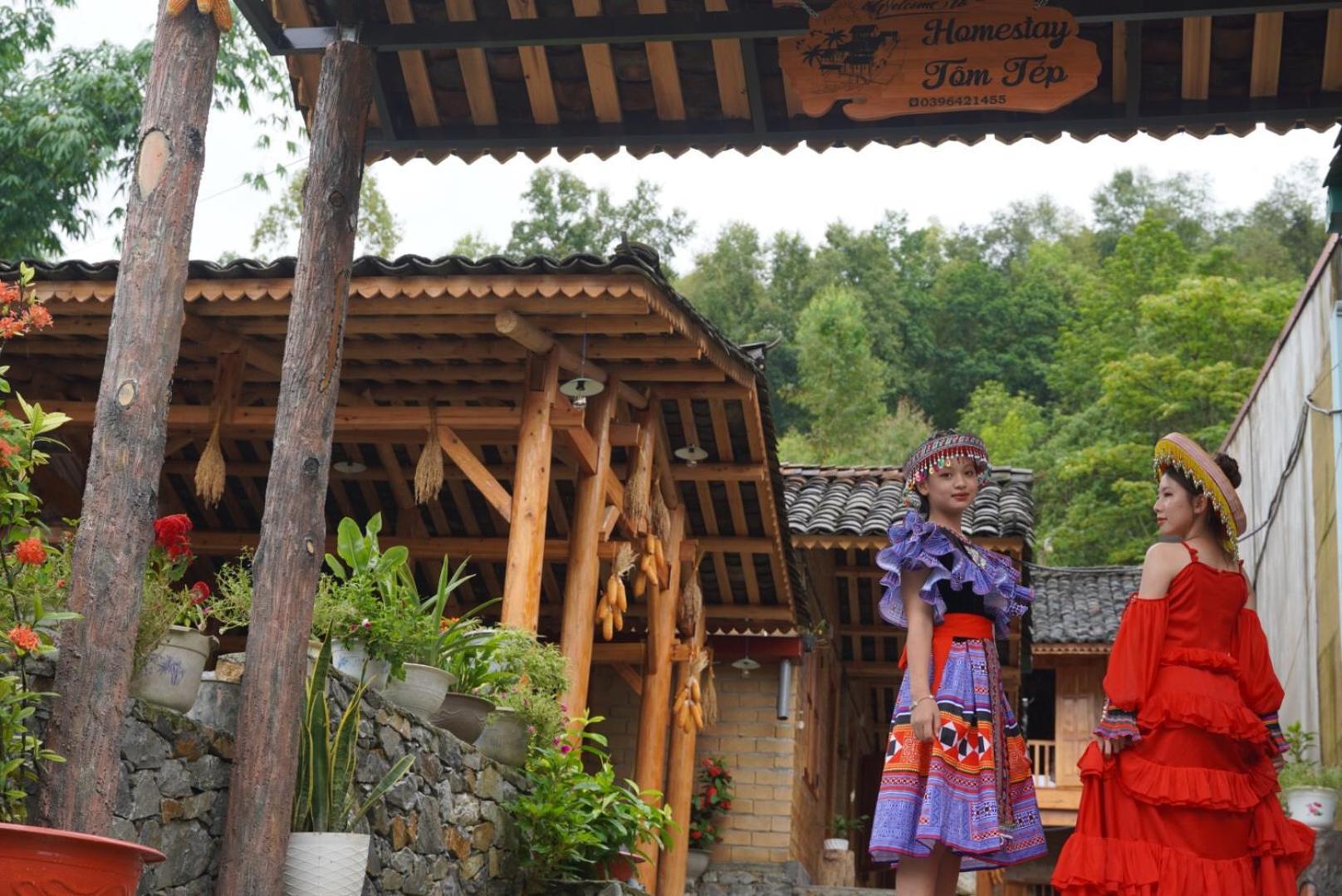 Tom Tep Homestay Ha Giang Exterior foto