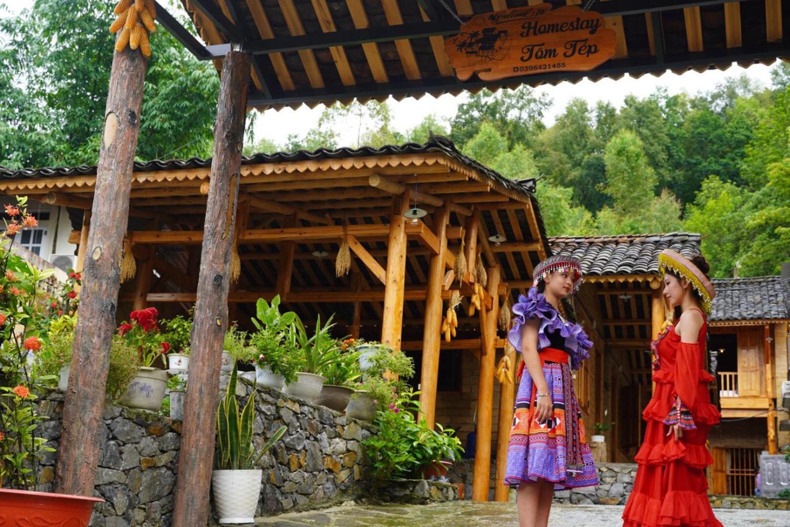Tom Tep Homestay Ha Giang Exterior foto